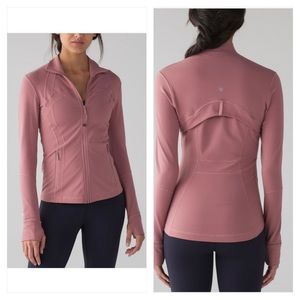 Lululemon Define Jacket -  Rare color: Rose Pink!